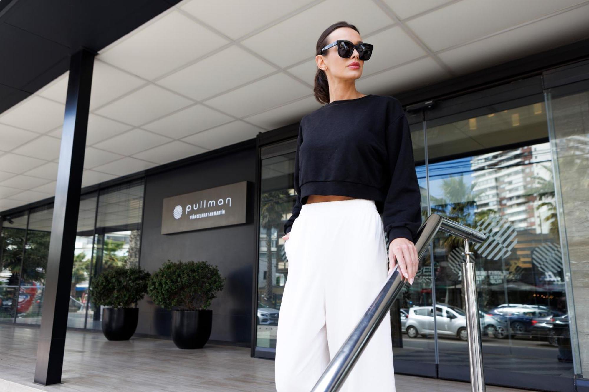 Pullman Vina Del Mar San Martin Hotel Buitenkant foto The entrance of Pullman Athens